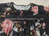 Women Summer Casual Floral Print Short Sleeve Henry Shirt