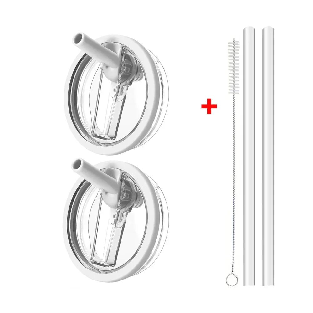 40oz Lid for Stanley Flip Straw Leak Proof Tumbler Lid Replacement for Stanley Cup Accessories Straw Cover