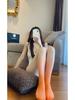 Gradient Candy Color Slimming Pantyhose - Trendy Summer Stockings for a Flattering Look