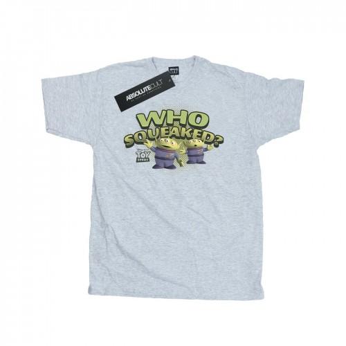 Disney Mens Toy Story Who Squeaked? T-Shirt