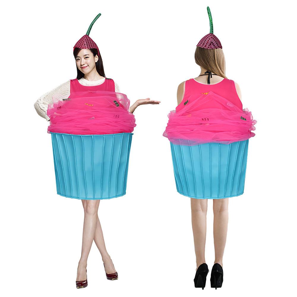 Cream Ice Cupcakes Cosplay Character Costumes Costume Ball Performance Props