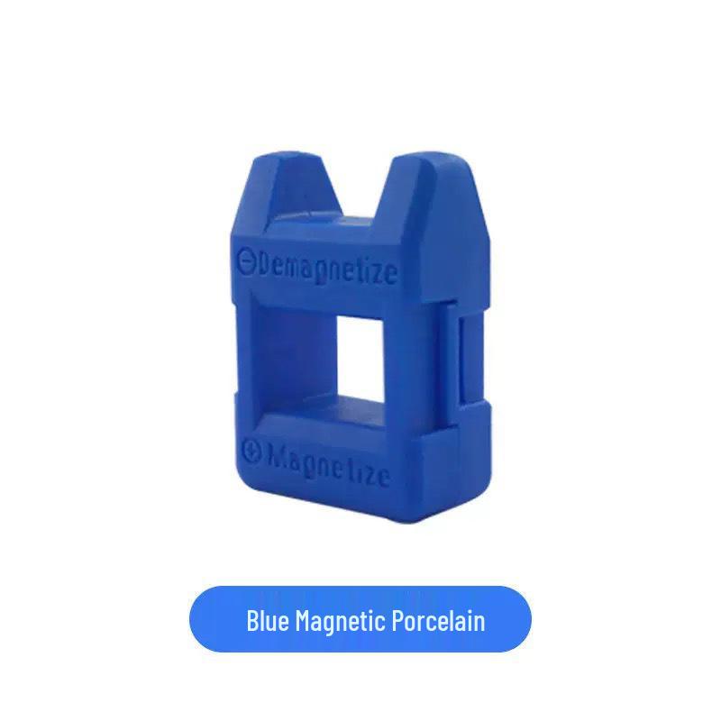 Magnetic Phillips & Flathead Screwdriver Bits with Quick Magnetizer/Demagnetizer.