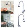 Single Cold Water Faucet Stainless Steel Modern Practical Flexible Household