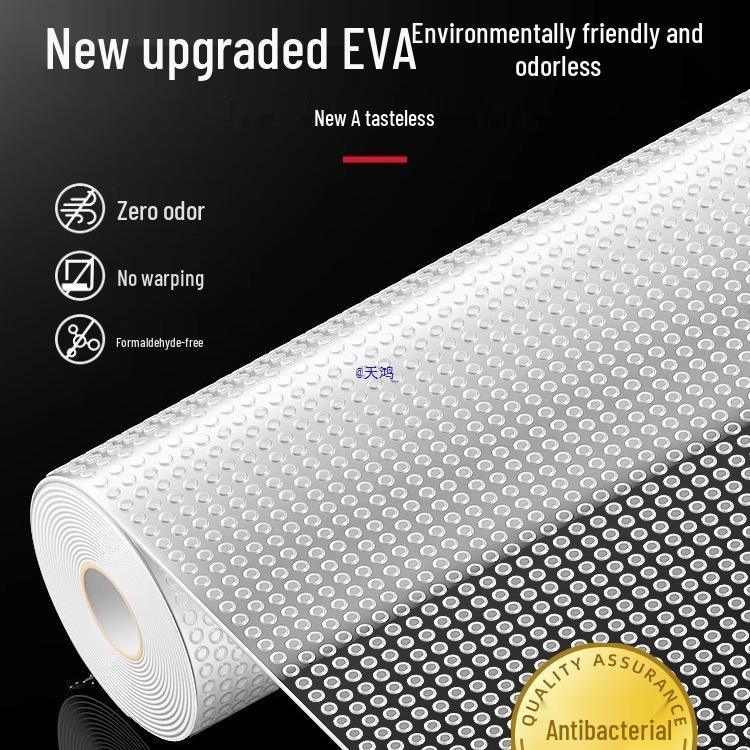 Waterproof and Moisture-Proof Kitchen Cabinet and Drawer Liner: Anti-Mold and Oil-Proof Stickers.