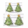 Cake Mold - Decora - 0050114 - Polycarbonate - Christmas Tree - 12x15x2.5 Cm