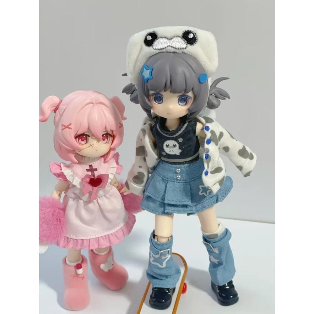 Genuine Freedom Advocates Electronic Cute Pet 1/12 Bjd Blind Box Action Anime Figures Dolls Kawaii Toys Girl Surprise Gifts