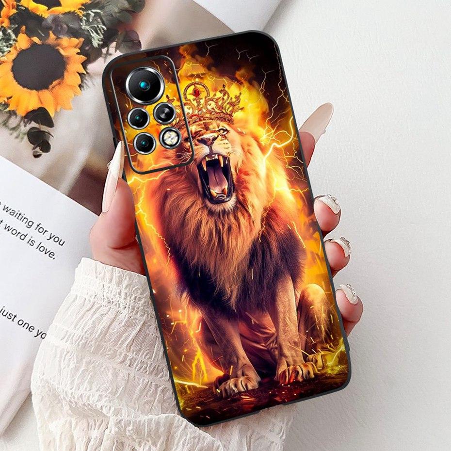 New Design Phone Case For Infinix Note 11 Pro 11S X697 X698 X663 Black Silicone Soft Back Cover For Infinix Note11 11S 11Pro