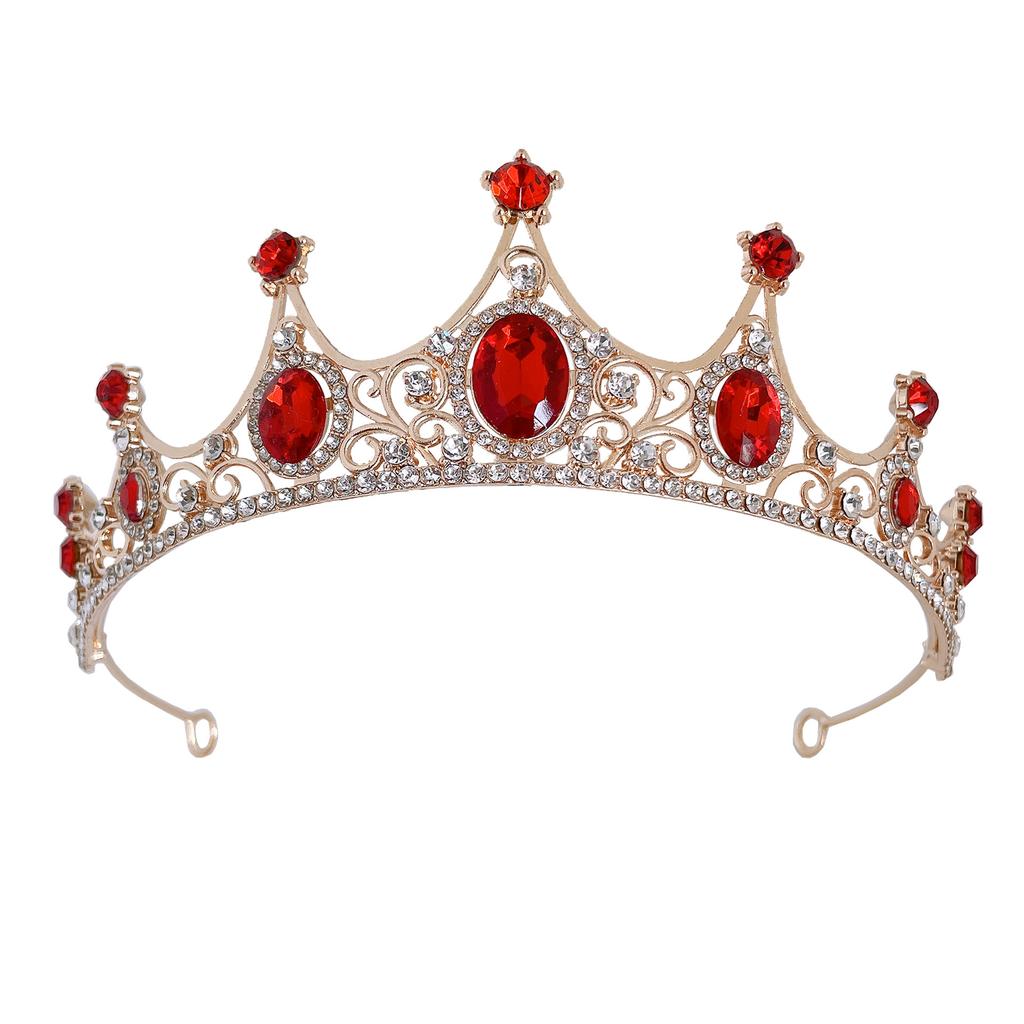 Brautkrone im koreanischen Stil Kristall Diamant Hochzeitsdiadem Geburtstagsdiadem Haarschmuck Kinderkrone Auftrittskopf