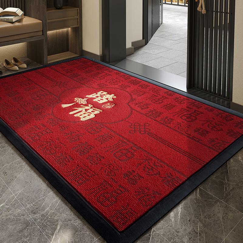 Ruien Entrance Door Mat, High-End Thickened Doormat, Large Entrance Mat, Outdoor Dirt-Resistant Non-Washable Non-Slip Door Mat, Bububu