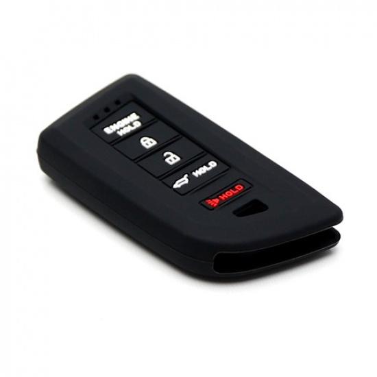 Soft Silicone Key Fob Cover For Acura -up MDX TLX RDX RLX ILX Integra 5B-Key