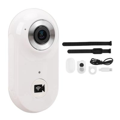 1080P Cat Collar Camera Pet Sport Camera with Back Clip Case Strap Indoor Outdoor Wireless Dog