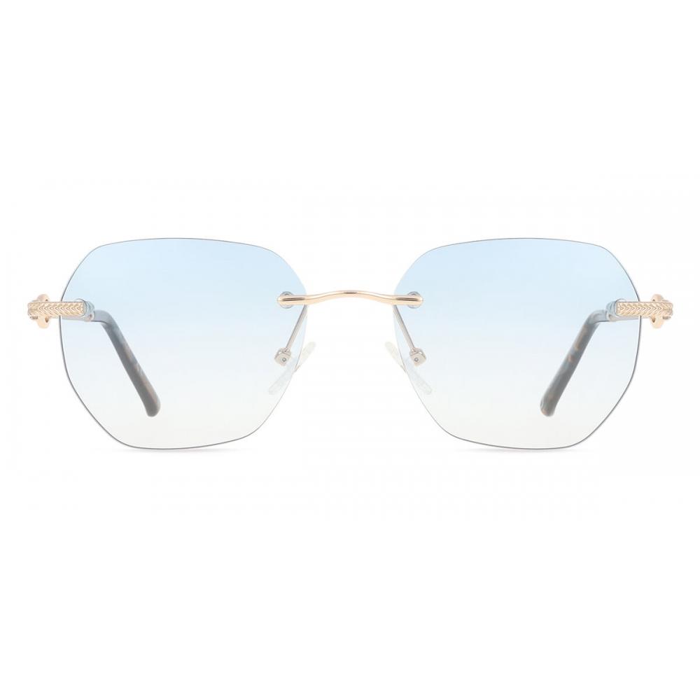 

Без оправы геометрические светло-золотистые Smartbuy коллекция Sundra Jst 164 001 модные унисекс солнцезащитные очки 53-18-140