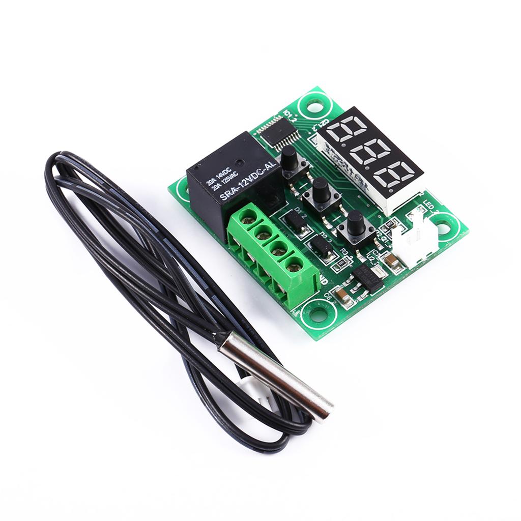 50110 Degrees C 12V W1209 Digital Thermostat Temperature Control Switch Sensor Module