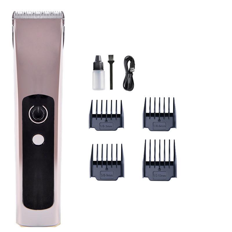 

Мощная электрическая машинка для стрижки волос Портативный цифровой дисплей Триммер для волос Профессиональная машинка для стрижки волос для парикмахерской