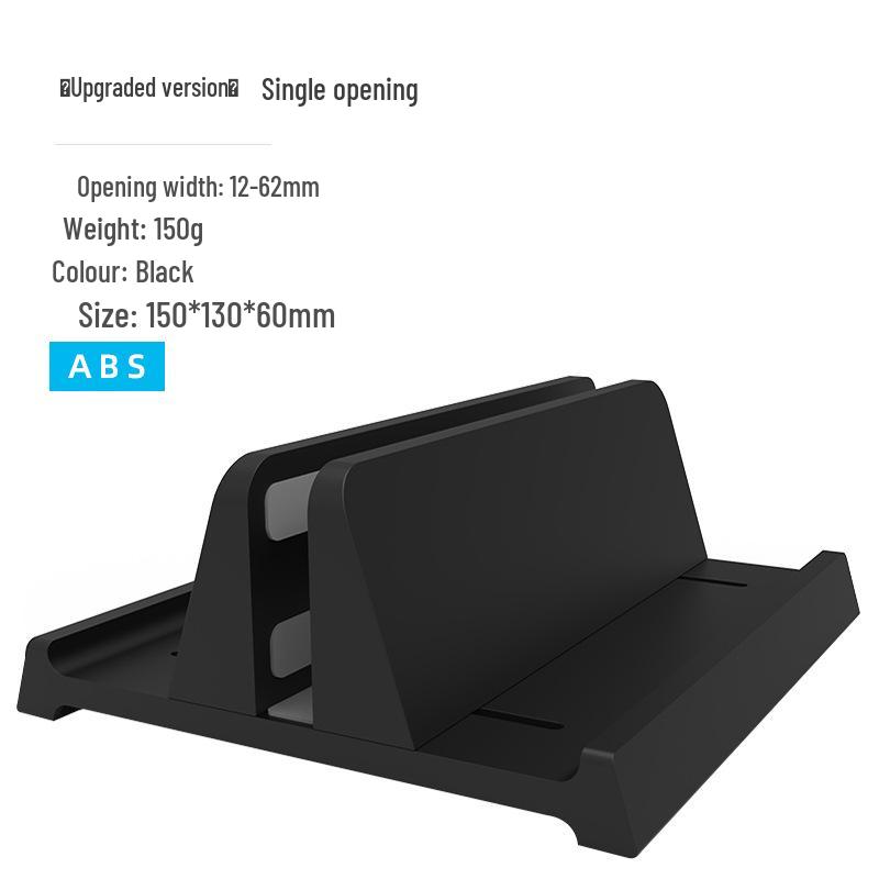 

Vertical Metal Desk Rack for Gaming Laptop & Tablet - Compatible with MacBook, iPad, ROSS Tablets