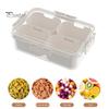 Snack Box with 8 Compartments Space-Saving Snack Plate for Sweets Nuts Fruit Storage Snack Tray Versatile Snack Organizer