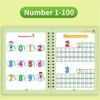 Grooves Writing Practice For Children Handwriting Practice Copybook Set,Reusable Practice Book For Preschool Age 3-5