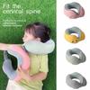 Comfort Support Travel Pillow Portable Nap Pillow Comfortable Rest Kids Neck Pillow  Office Use