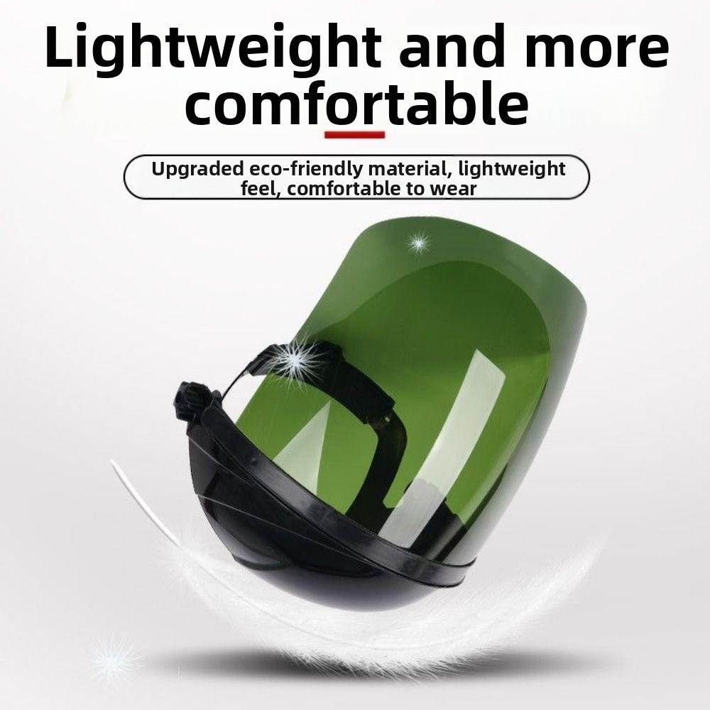 Face Protector Welding Protective Mask Adjustable Heat Resistant Welding Helmet Splash-proof Anti Shocking Welder Mask