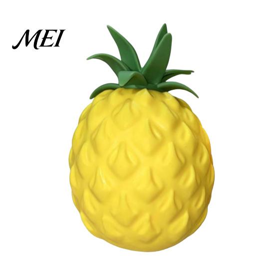 Peanut Shaped Sensory Toy Anti-stress Duck Fidget Toys, Cute Pineapple Decompression Squeeze Toys for Kids Adults, Creative Desktop Ornaments