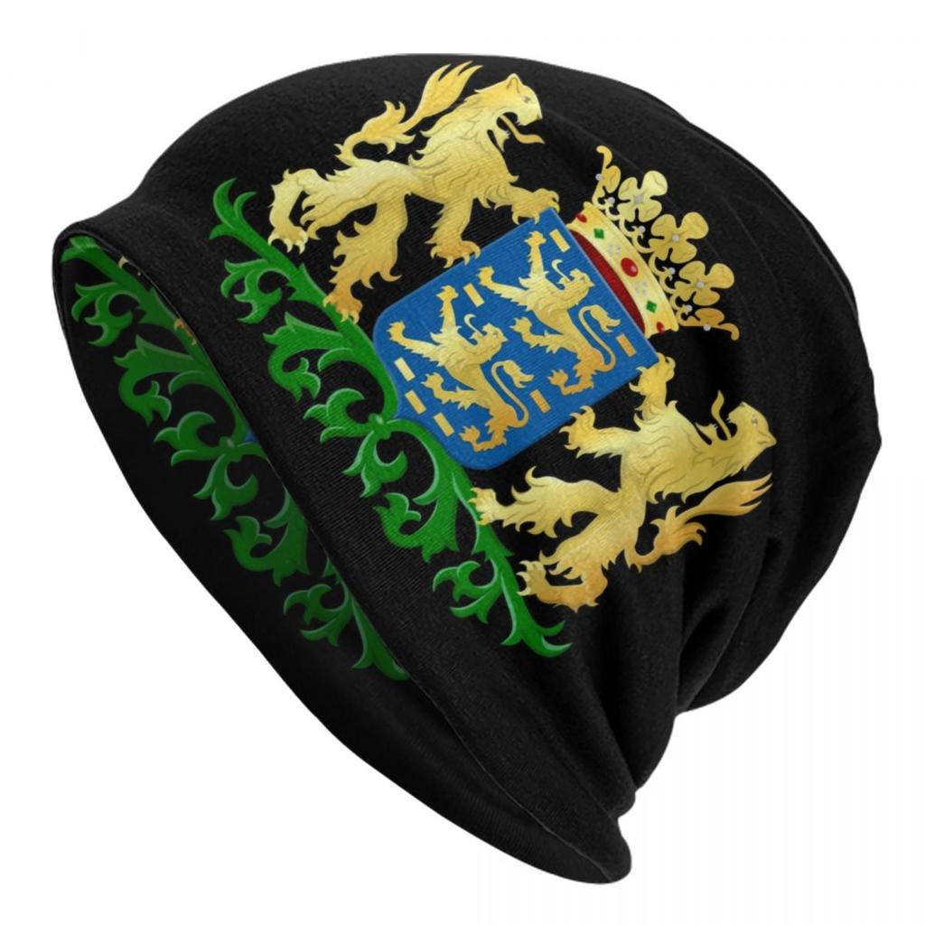 Netherlands Flag Bonnet Hats Street Knitting Hat For Unisex Women Warm Winter Holland Flag Skullies Beanies Caps