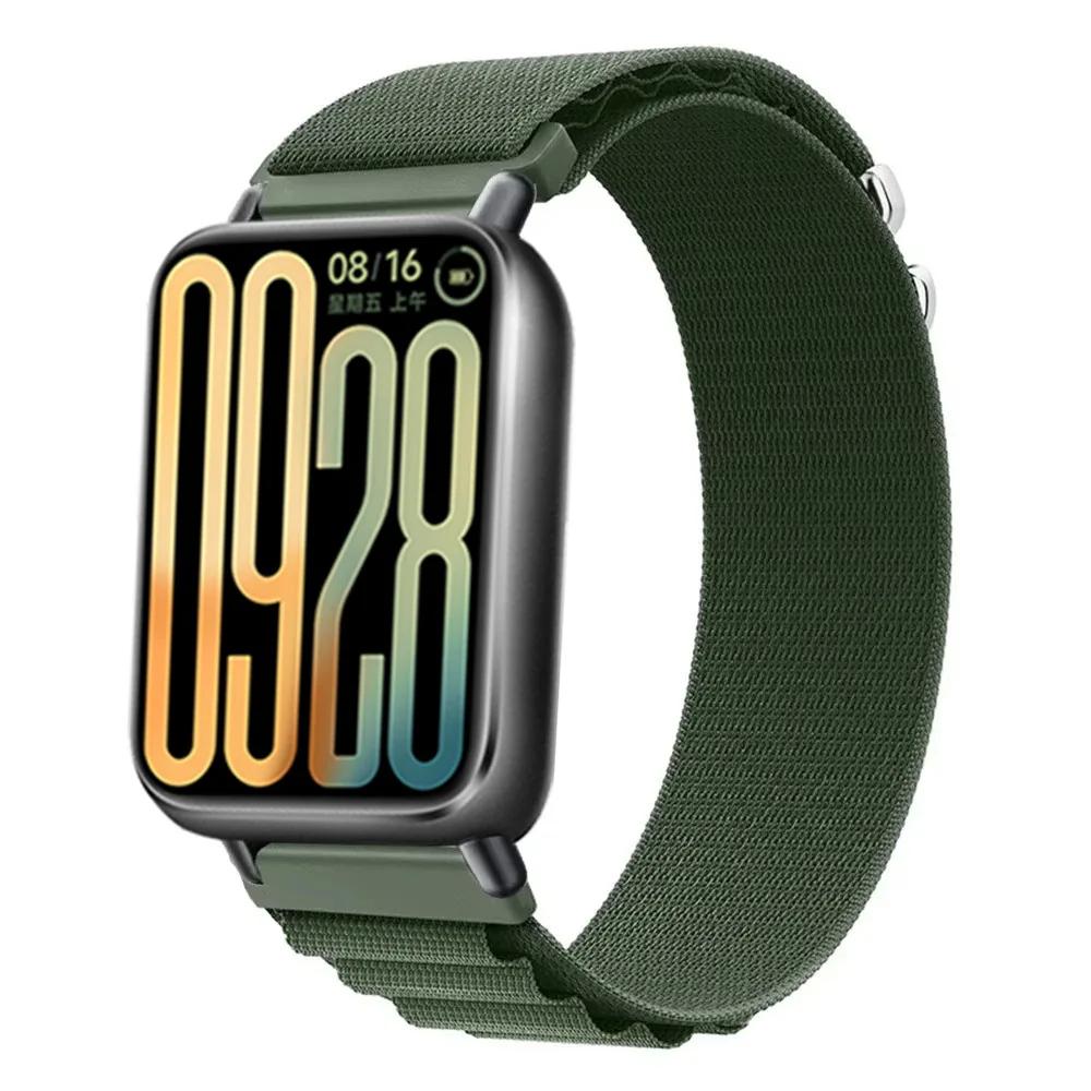 Nylonowy pasek Alpine Loop do Redmi Watch 4/5/6 Sport Oddychająca bransoleta Smartwatch do Xiaomi Mi Band 8 Pro/9 Pro Pasek Correa
