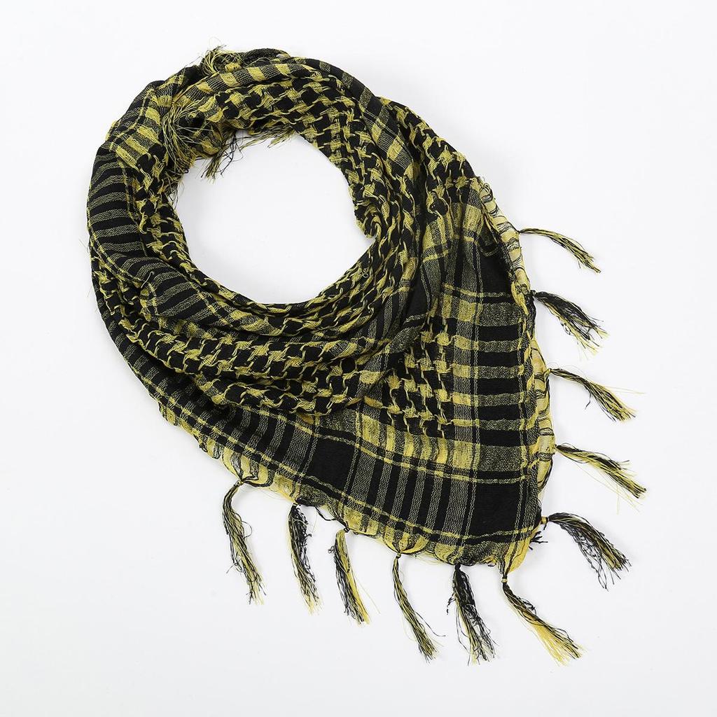 Multifunctional Tactical Outdoor Scarf: Windproof, Sandproof Square Scarf, Neck Gaiter, and Headband