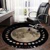 Full Moon Chair Mat: Home Decor, Office Carpet, Gift for Any Room, Perfect for Bedrooms & Living Rooms1118134a
