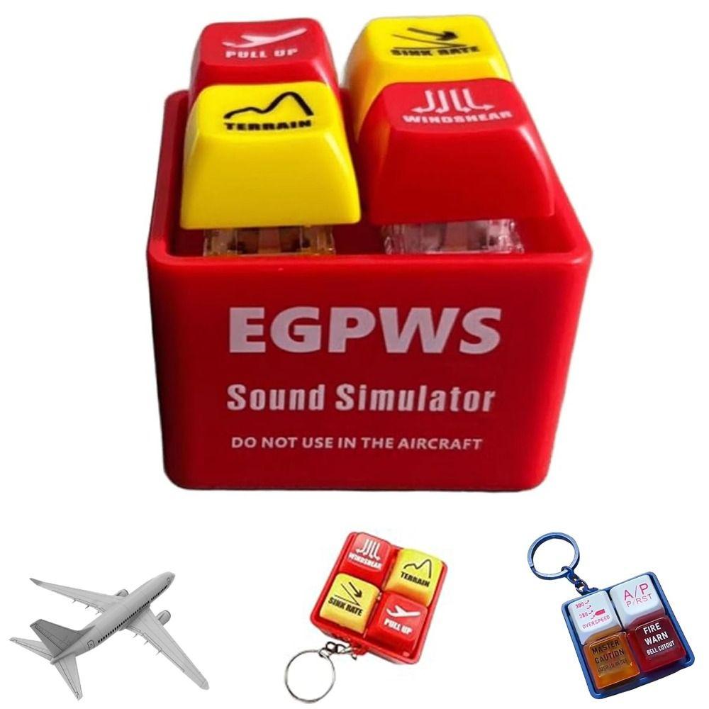 Keys Button Sound Emulator DIY Keyboard EGPWS Warning Sound Simulator  Send Friends