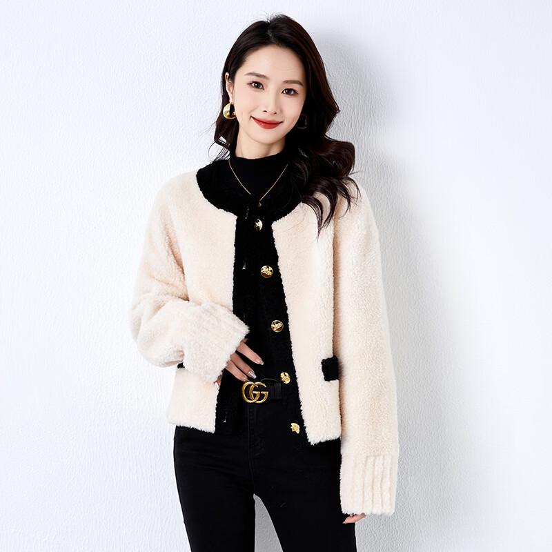 

Женское пальто KAISER из овчины с круглым вырезом XL