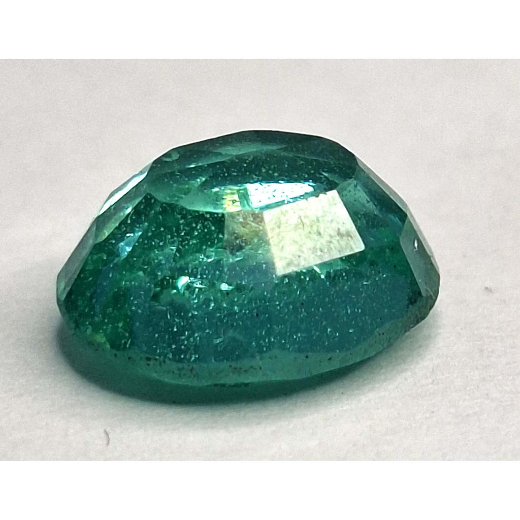Green Zambian Emerald Natural 6-8 Ct Oval Cut Fabulous Certified Loose Gemstone