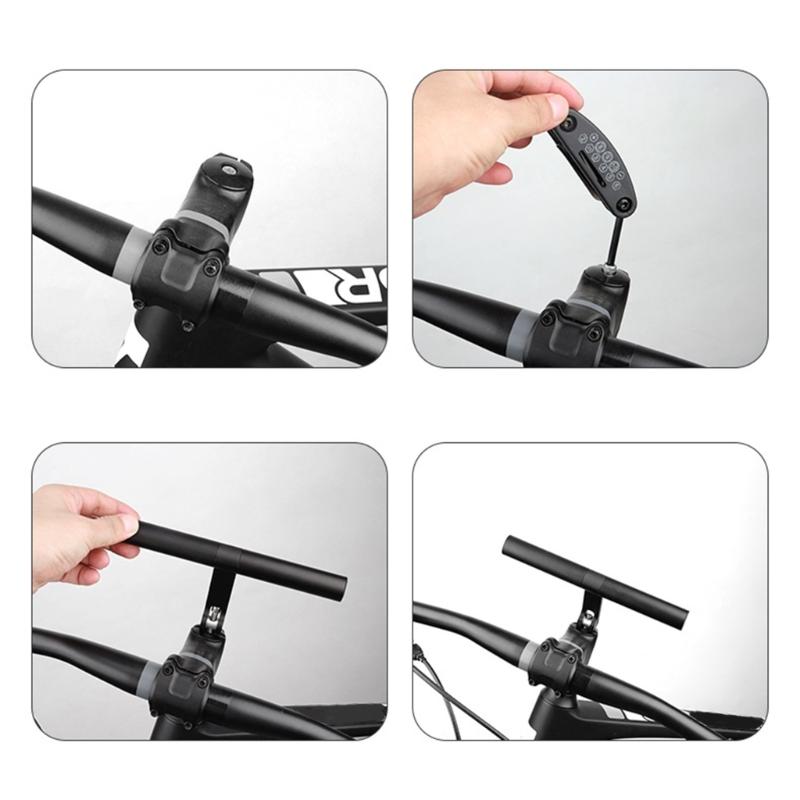 Lenkererweiterung Leichte Doppelschelle Halterung für Fahrradlenker