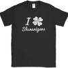 I Clover Shenanigans T-Shirt Funny St Patricks Day Drinking Holiday Beer Tee