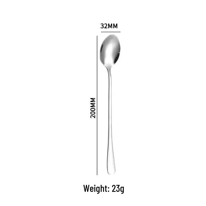304 Stainless Steel Spoons for Adults & Children - Stylish Household Soup Spoons