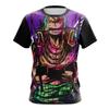 Summer 2026 One Piece Luffy "Five-tier Nika Sun God" Comic-style Trendy 3D Printed Breathable T-shirt for Adults and Children