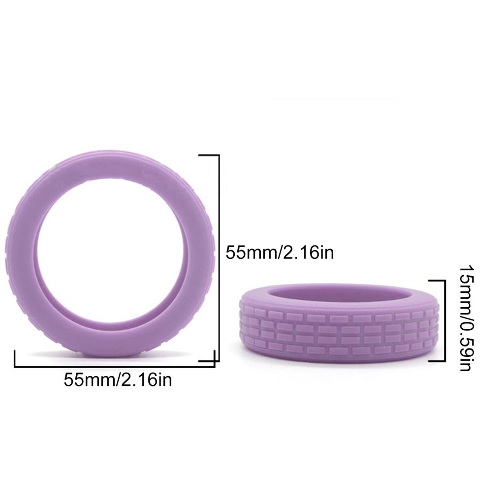 8 Pcs Luggage Wheel Covers 5.5cm Suitcase Wheel Covers Silicone Reduce Noise Luggage Wheel Protector Covers for Suitcase