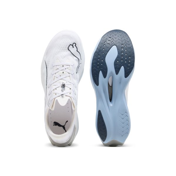 Puma Deviate Nitro Elite 4 2E Wide Comfortable Breathable Durable Responsive Running Shoes Men Sneaker White 312127-09
