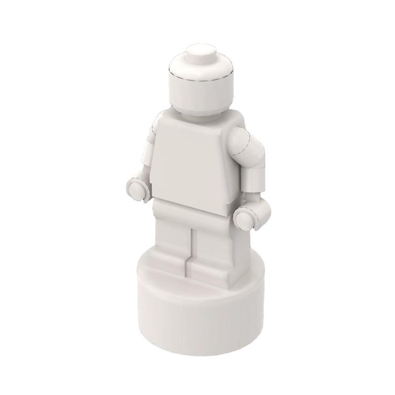 50g MOC 90398 Small Particle Interlocking Building Blocks 1x1 Minifigure Trophy Parts Standard