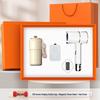Business Gift Set with Insulated Mug, Hair Dryer, and Power Bank