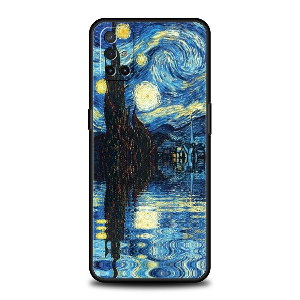 

Phone Case For Oneplus 13R 12R 10R 13 12 11 10T Nord N10 Z N30 CE 3 2 2T Pro Lite Soft TPU Van Gogh Art Starry Night Aesthetics OnePlus 13R