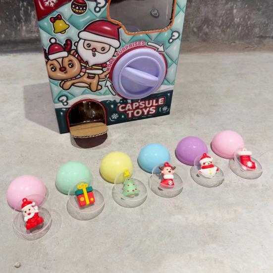Automatic Claw Machine for Kids Mini Christmas Egg Dispenser Toy Creative