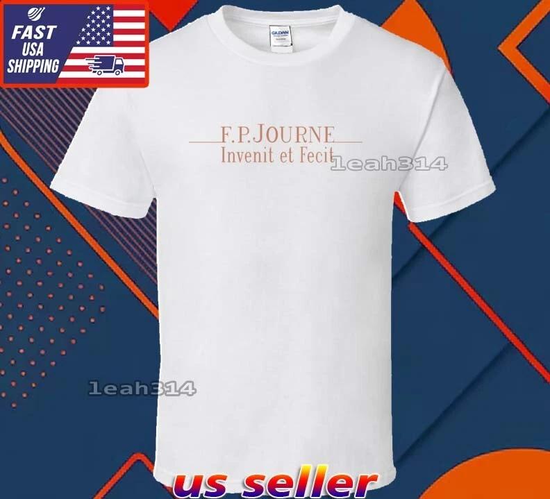 New Shirt F P JOURNE Logo T-Shirt Funny American Usa Unisex Size S-5XL