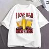 I Love Drinking Driving Funny Meme Graphic T Shirts Men Women Clothing Cotton Fashion Oversized Short Sleeve T Shirt Streetwear