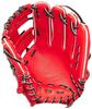 ZETT Prostatus BPROG441 Hardball Infield Glove, Deep Orange/Black 5819, Size 2, Right-Handed Throw