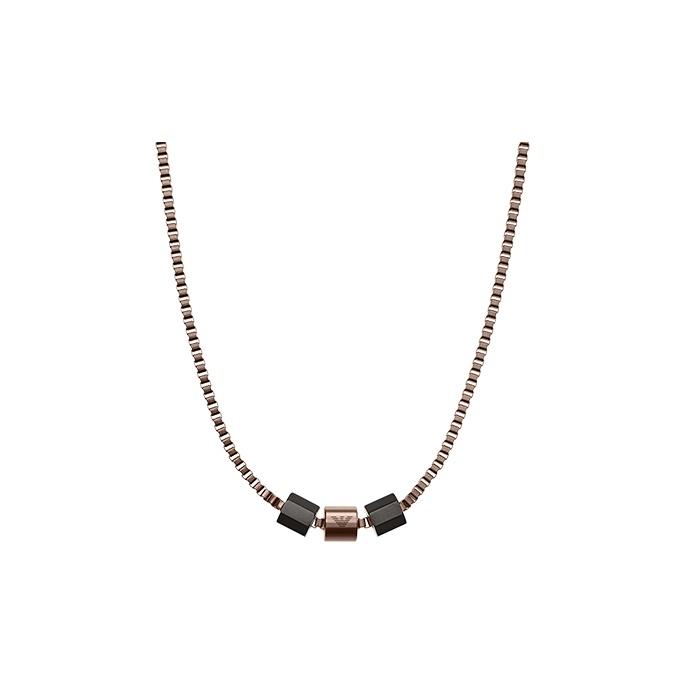 Emporio Armani Minimalist Comfortable Fashion Stainless Steel Necklace Men necklace EGS2433001 Basic Packaging