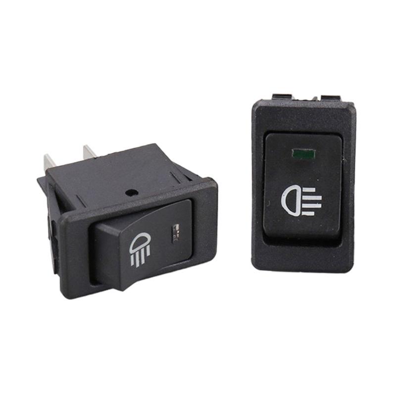 Automotive Fog Lamp Toggle Switches with LED Light And Quick Install 4 Pin 12V Fog Lamp Toggle Switches For Truck Boat