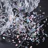 Bagged 3D Irregular Laser Glitter Nail Accessories Patch Decorations Nail Products