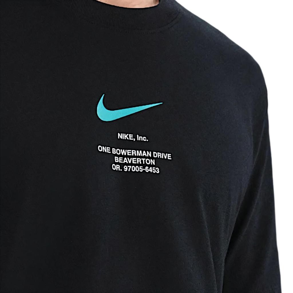 Nike Comfortable Minimalist Fashion Urban Short Sleeve T-Shirt Men Tops Black IM3459-010