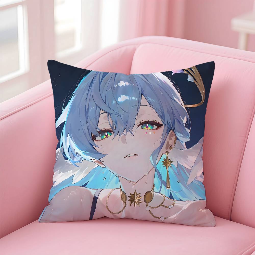 

Goddess Of Victory N-Nikke Pillow Case Pattern Printed Pillowcase For Living Room Sofa Cushion Cover & Bedroom Decor 12x12Inch