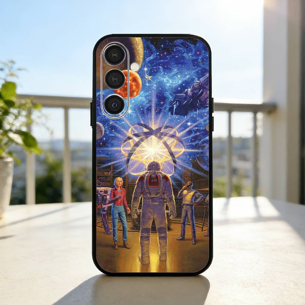 S-StarfieldS Game  Phone Case For Samsung  A73,A21s,A22,A31,A32,A52,A53,A71,A80,Soft Black Shell